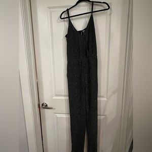 H&M Black and silver jumpsuit